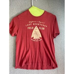 Old Navy Henley T-Shirt Mens 2XL Cotton Blend Short Sleeve